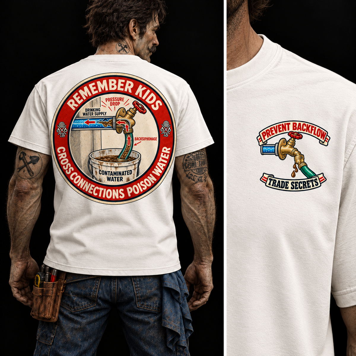 Remember Kids – Cross Connection Safety T-Shirt