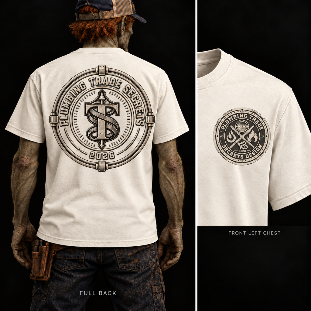 TS Heritage Seal – Vintage Plumbing T-Shirt