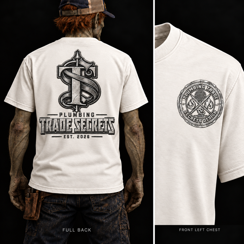 Trade Secrets Monogram – Vintage Plumber T-Shirt