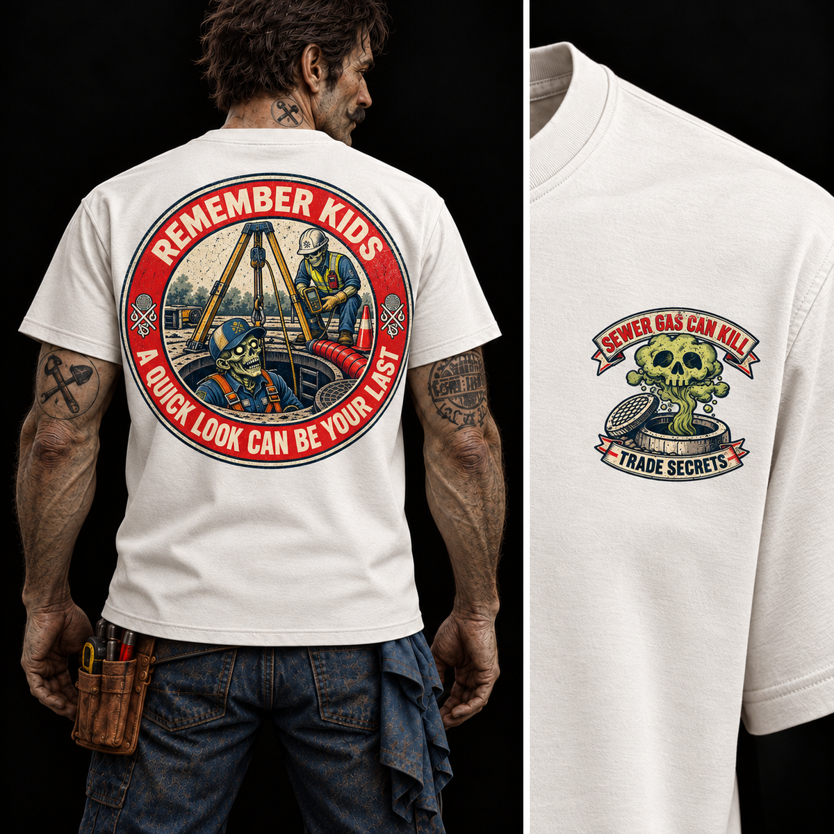 Remember Kids – Confined Space Safety | One Quick Look Can Be Your Last T-Shirt